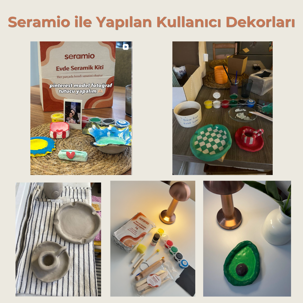 Seramio Evde Seramik Atölyesi Kiti