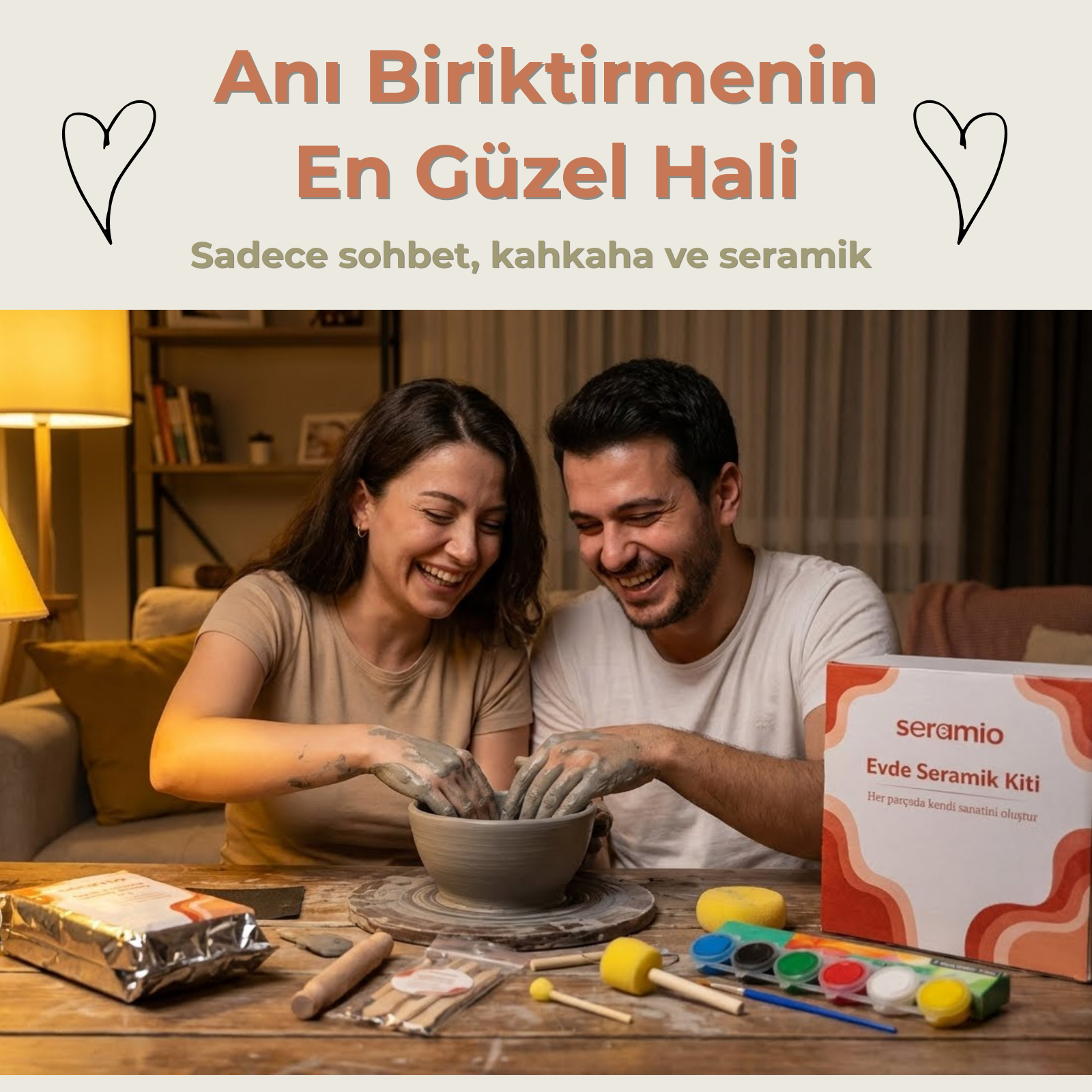Seramio Evde Seramik Atölyesi Kiti