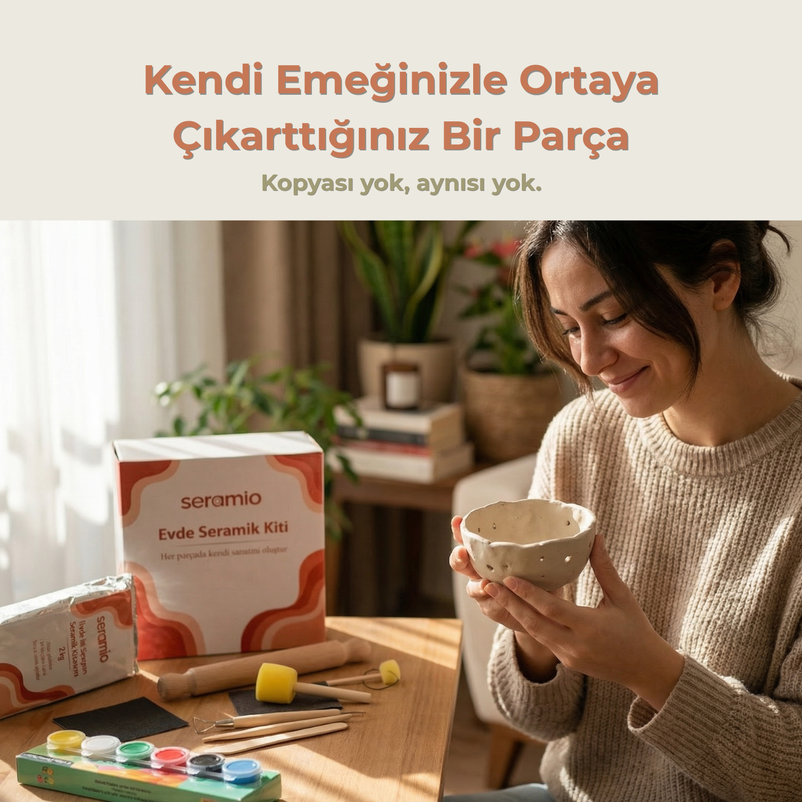 Seramio Evde Seramik Atölyesi Kiti