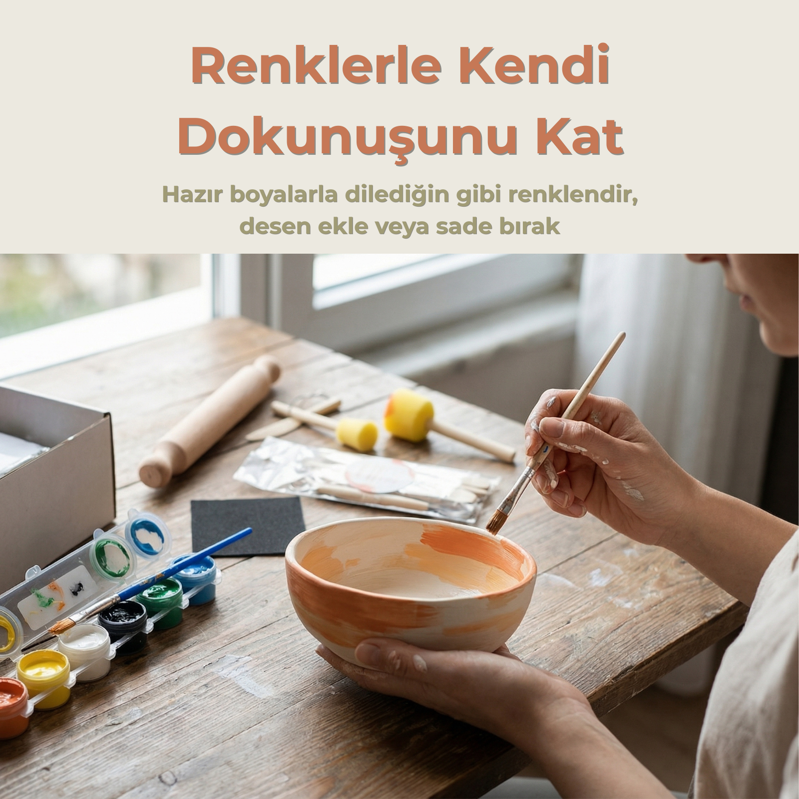 Seramio Evde Seramik Atölyesi Kiti