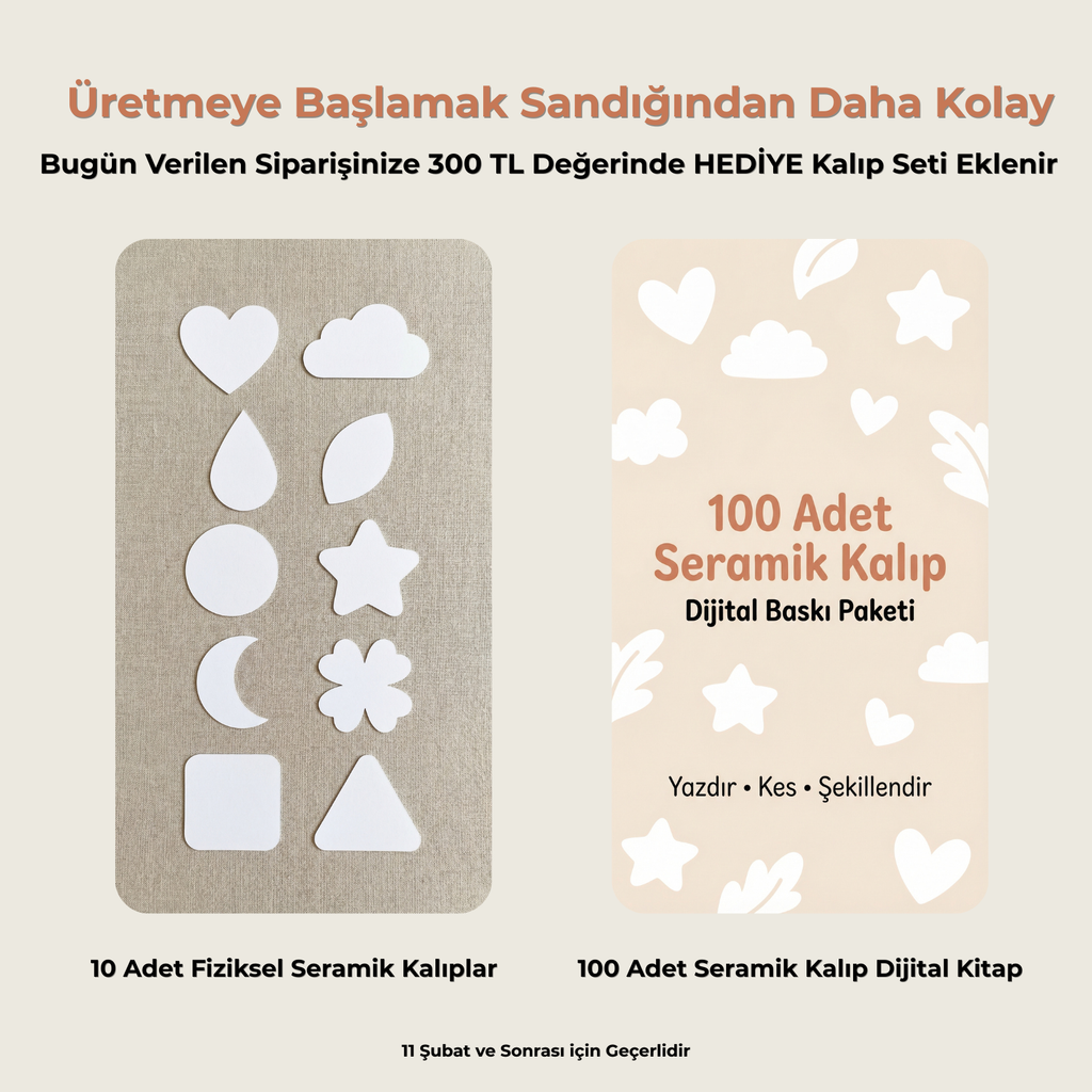 Seramio Evde Seramik Atölyesi Kiti