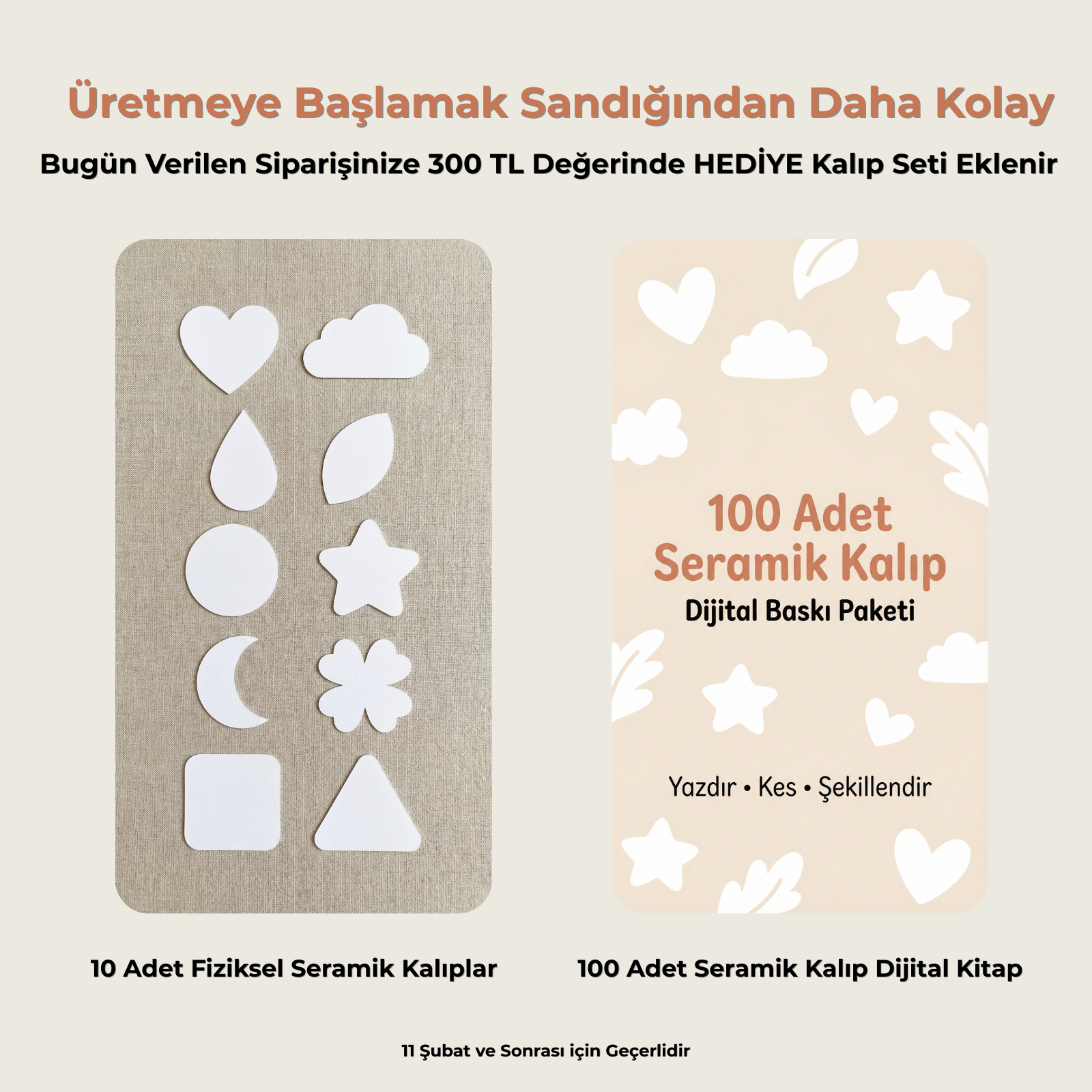 Seramio Evde Seramik Atölyesi Kiti